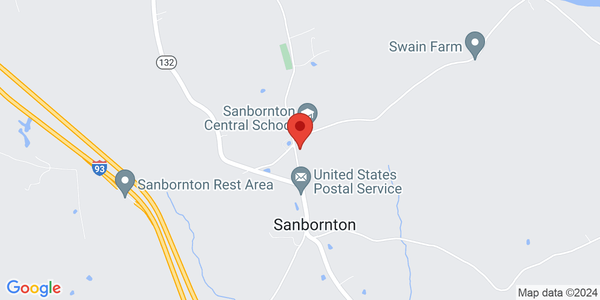 Map of Sanbornton Public Library